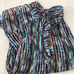 Strapless maxi dress